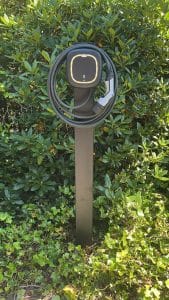 Wallbox Pulsar Pro - Paalmontage